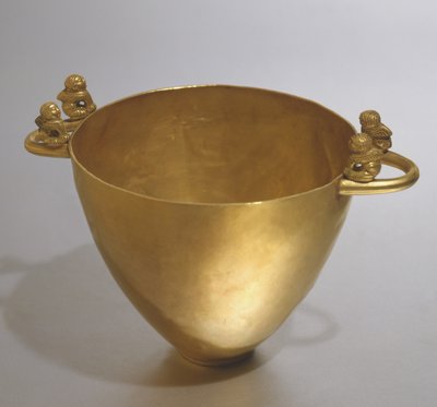 Skyphos da Palestrina (oro) da Etruscan